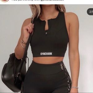 NWT Black Gymshark Nonstop Sports Bra